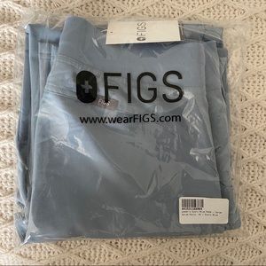 Figs Dusty Blue Kade Pants (BRAND NEW W/ TAG)